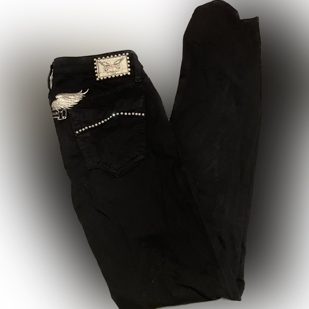 Robin’s Jean Angel Wing Skinny Jeans - Picture 2 of 8